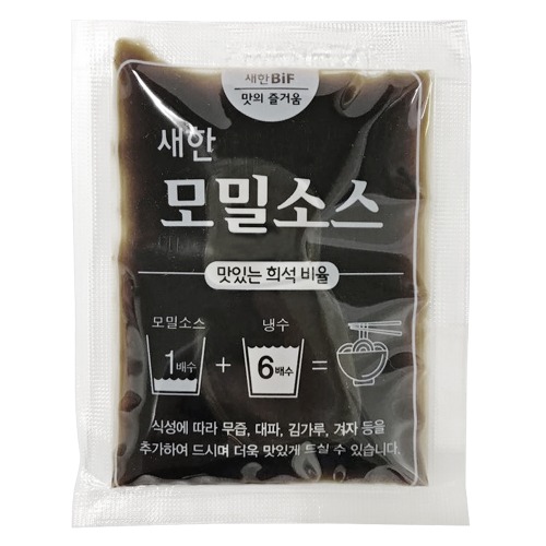 (새한bif) 새한모밀소스 50g (1인분) / 전문점맛