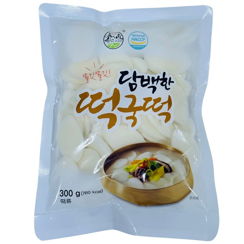 담백한 떡국떡 300g / 떡국 / 소포장